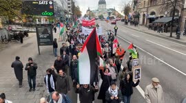 Sweden: Hundreds protest in Stockholm against Israel’s West Bank annexation plan