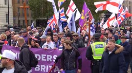 UKIP's Anti-Immigrant Protest: Tenconi Leads March Through London