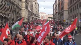 Italy: Thousands of workers rally in Rome against Meloni government’s economic agenda