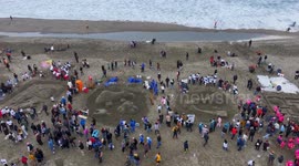 San Francisco hosts 43rd annual sandcastle contest