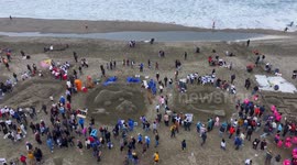 US: San Francisco hosts 43rd annual sandcastle contest