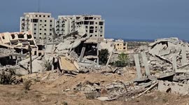 Dramatic video reveals destruction Israeli army caused in northern Gaza Strip