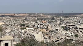 Total devastation in northern Gaza as residents return to ruins