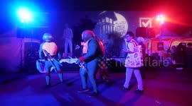 Haunted Little Tokyo Block Halloween Party Downtown Los Angeles.