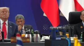 Trump attends ASEAN summit in Malaysia, his 1st since 2017