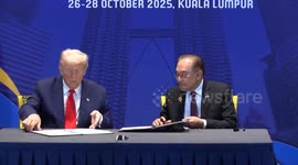 US signs trade deals with Malaysia, Cambodia after peace agreement