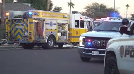 US, Phoenix: Glendale 64th Avenue House Fire