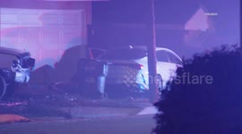 US, Los Angeles: Glendora Driver Found Fatally Shot Inside Car After Crash