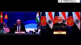 Indian PM Modi addresses ASEAN- India Summit