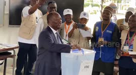 Côte d'Ivoire: Cote d'Ivoire holds calm presidential election amid political tensions