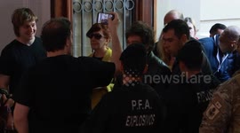 Argentinian President Milei votes in midterm legislative elections