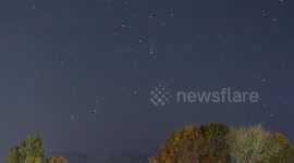 Celestial Spectacle: Comet Lemmon & Orionids over Ripon, North Yorkshire