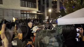 US: 3 Arrested, Portland Police Clear Protesters Outside ICE Building Amid Rain