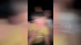 Gaza Fans Gather in Shelter to Watch El Clásico