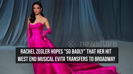 Rachel Zegler wants to take Evita to Broadway 'so badly'