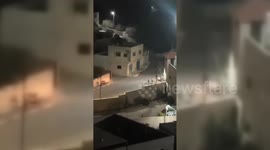 Israeli Soldier Goes For Bike Ride During Raid