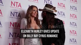 Elizabeth Hurley gives update on Billy Ray Cyrus romance