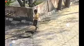 Boy falls into open sewer in Ludhiana; neighbors rush to rescue after hearing his cries