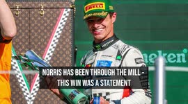 Norris Has Been Through The Mill – This Win Was A Statement