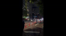 Japan: Trump Convoy Travels Through Tokyo Under Heavy Security 2