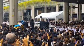 Thai royalists line streets for former queen's funeral procession