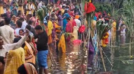 Hindus Celebrate Chhath Puja Festival In India
