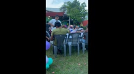 Man Falls Asleep in the Middle of a Party