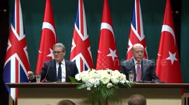 Türkiye: Turkish President Erdogan, UK Prime Minister Starmer sign deal on Eurofighter Typhoon fighter jets