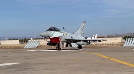 UK Prime Minister Starmer inspects Eurofighter Typhoon fighter jets in Türkiye
