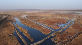 China: Desert aquaculture base in Xinjiang enters harvest season