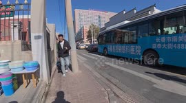 A Sudden Tricycle Crash