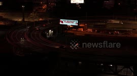 US: Republic Day message displayed at entrance of Lincoln Tunnel in New York