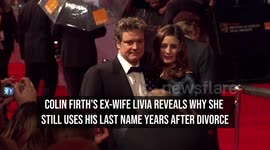 Colin Firth's ex-wife Livia reveals why she still uses his last name years after divorce