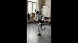 Graceful robot dance amazes in Zhejiang, China