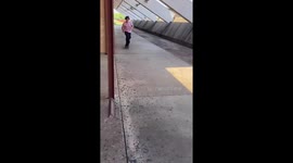 Skateboarder’s late-night rail trick ends in painful fall in Santa Ana, California