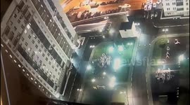 Drone crash causes explosion in Krasnogorsk, Russia