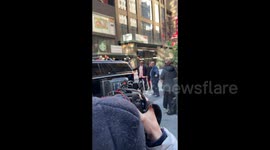 Shaquille O’Neal Arrives At The ’Today’ Show Studios