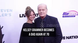 Kelsey Grammer becomes a dad again at 70