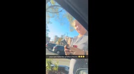 Crazy Lady at the Gas Station