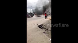 Cameroon: Violent protests erupt in Douala following the announcement of Paul Biya’s victory in the presidential elections
