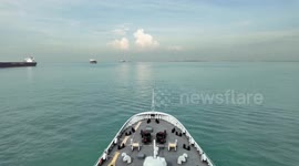 Singapore: Chinese Navy ships arrive in Singapore for goodwill visit