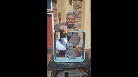 Brad Byers Stops a Fan with His Tongue