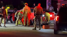 US, Los Angeles: East Hollywood Motorcyclist Struck And Killed