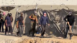 Al-Qassam Brigades search tunnels for remains of Israeli hostages in Khan Yunis