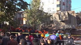 Seven-story building collapses in Türkiye; rescue efforts underway for five trapped