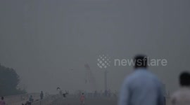 India: Air pollution persists in Indian capital New Delhi despite cloud seeding experiment