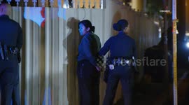 US, Los Angeles: Koreatown Man Shot