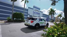 UNCAPTIONED: U.S. Police unveil futuristic 'Robocop' vehicle that drives itself and launches crime-fighting drone