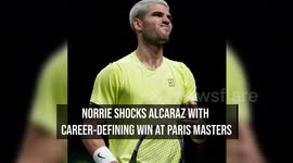 Norrie Shocks Alcaraz with Career-Defining Win at Paris Masters