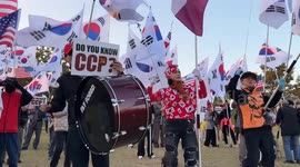 South Korea: Anti-China protest held in South Korea ahead of Trump-Xi meeting